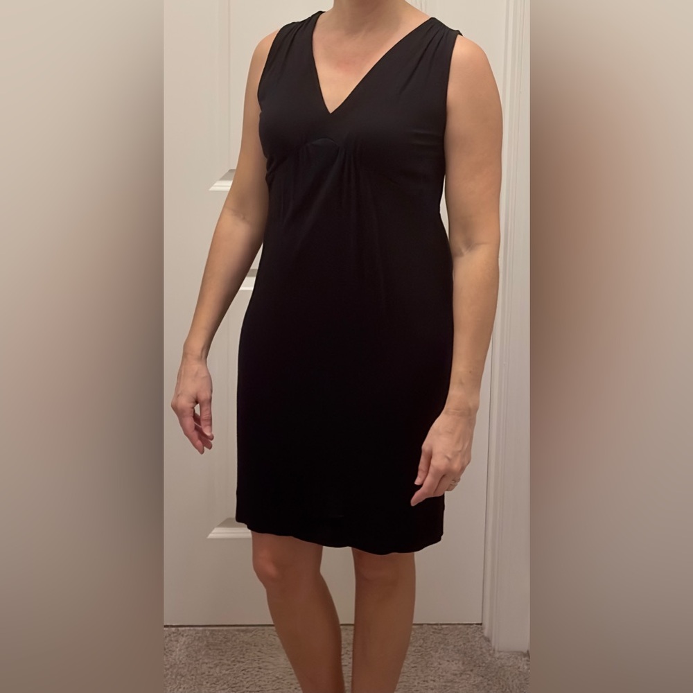 Banana Republic XS Black Sleeveless Dress